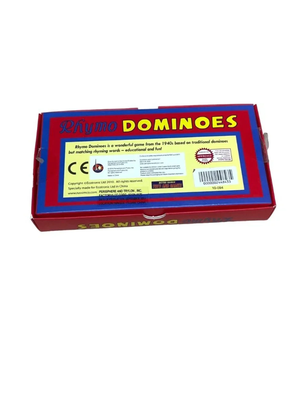 N/A rhymo dominoes